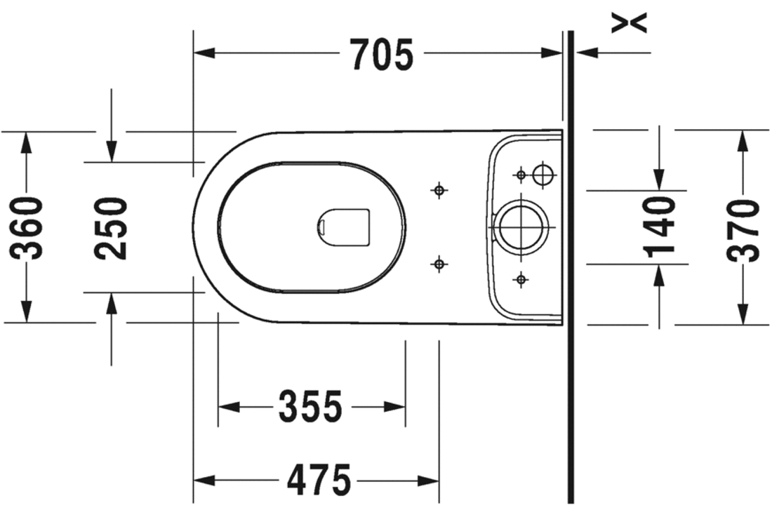 Slika od Darling New Two-piece toilet