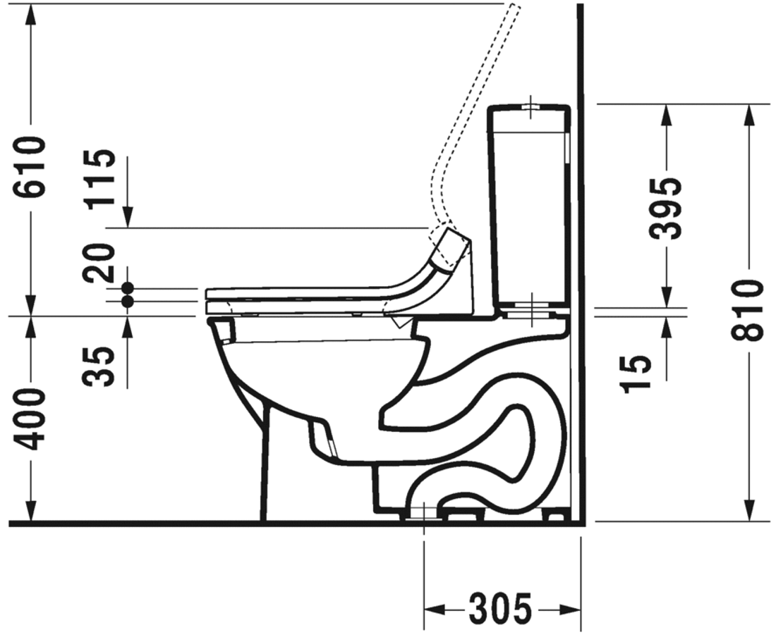 Slika od Darling New Two-piece toilet