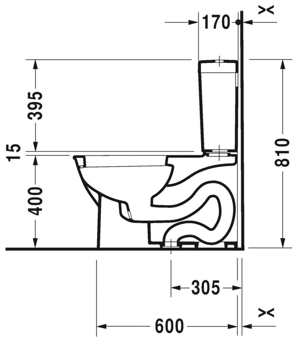 Slika od Darling New Two-piece toilet