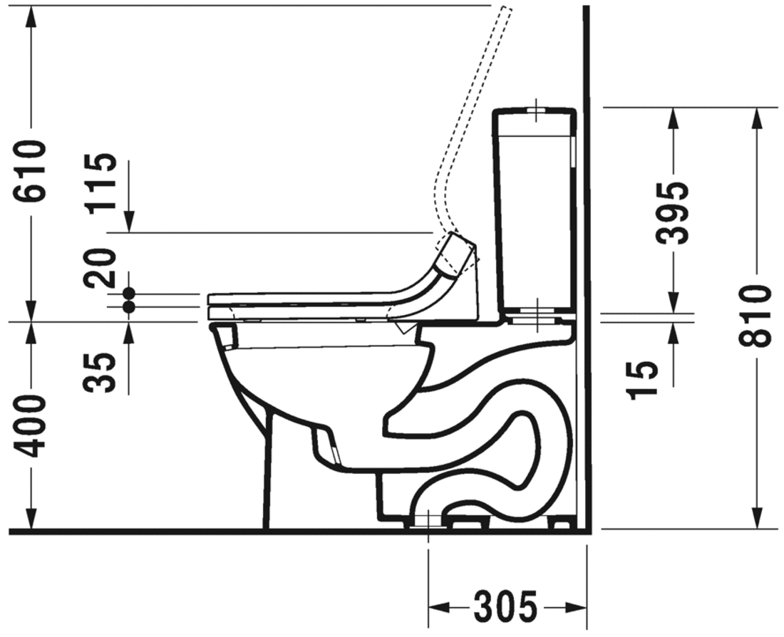 Slika od Darling New Two-piece toilet