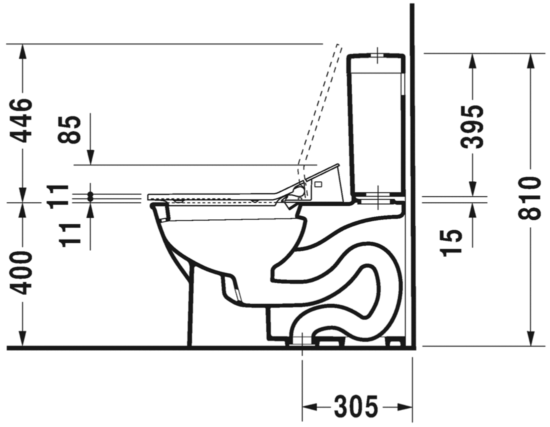 Slika od Darling New Two-piece toilet