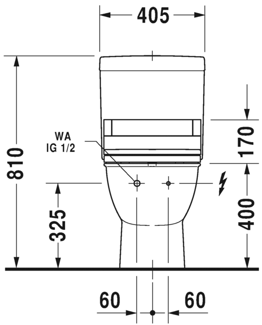 Slika od Darling New Two-piece toilet