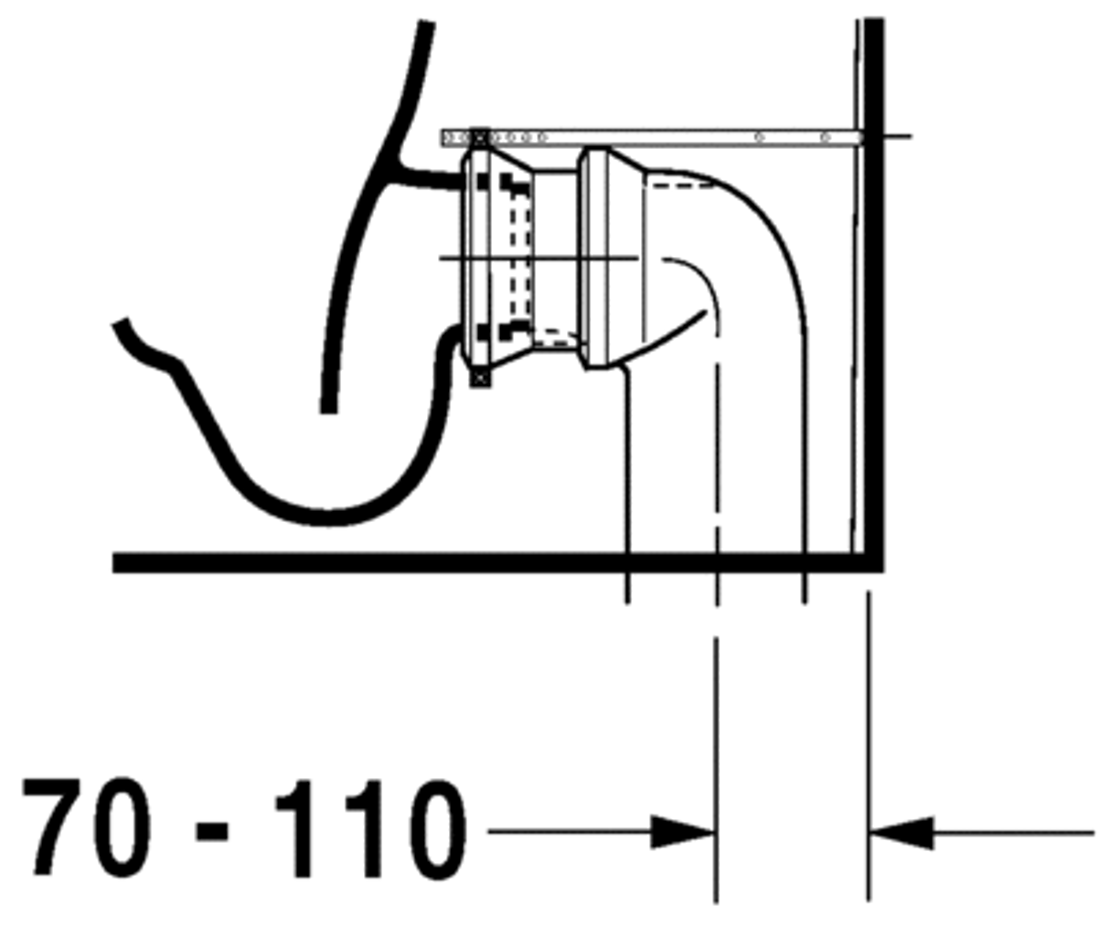 Slika od D-Code Toilet close-coupled