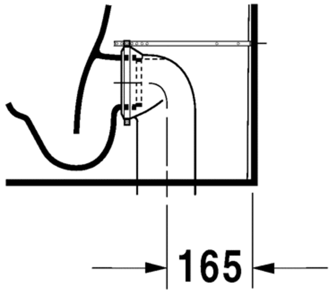 Slika od D-Code Toilet close-coupled
