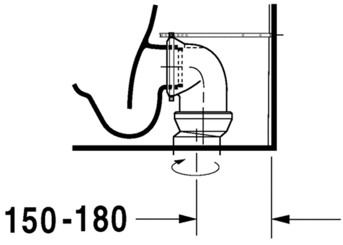 Slika od D-Code Toilet close-coupled