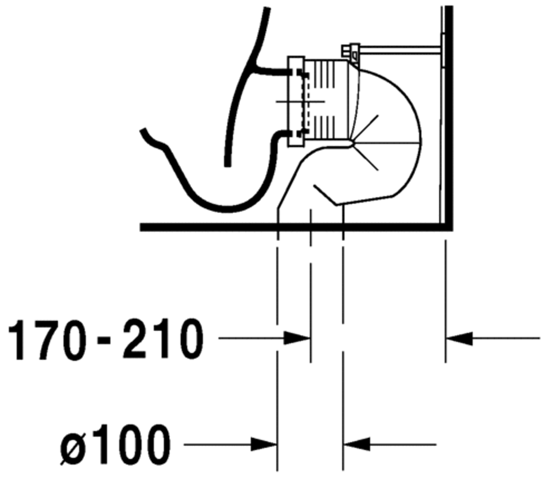 Slika od D-Code Toilet close-coupled