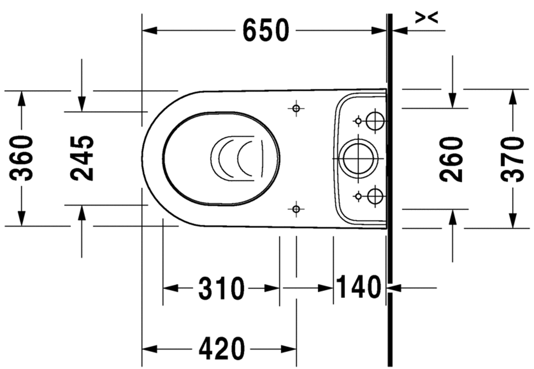 Slika od Darling New Toilet close-coupled