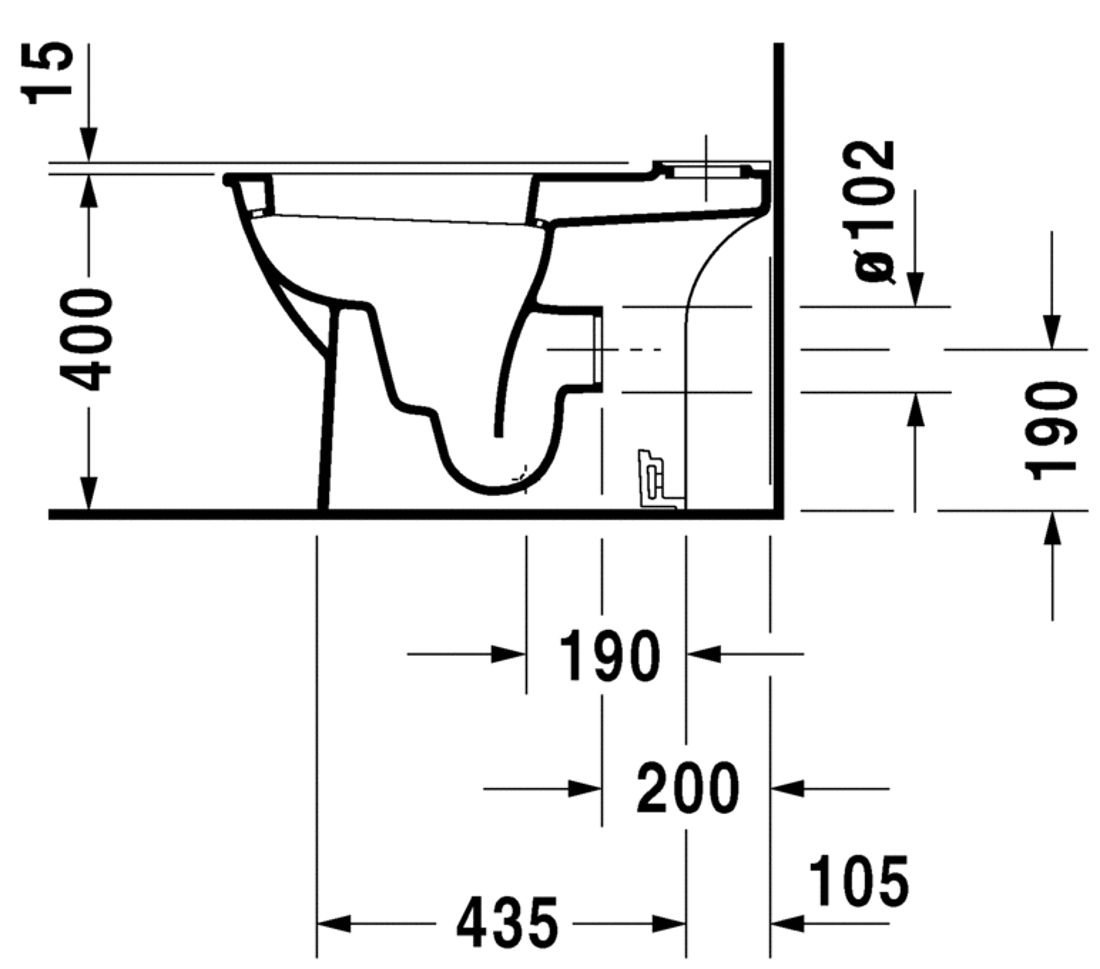 Slika od Darling New Toilet close-coupled