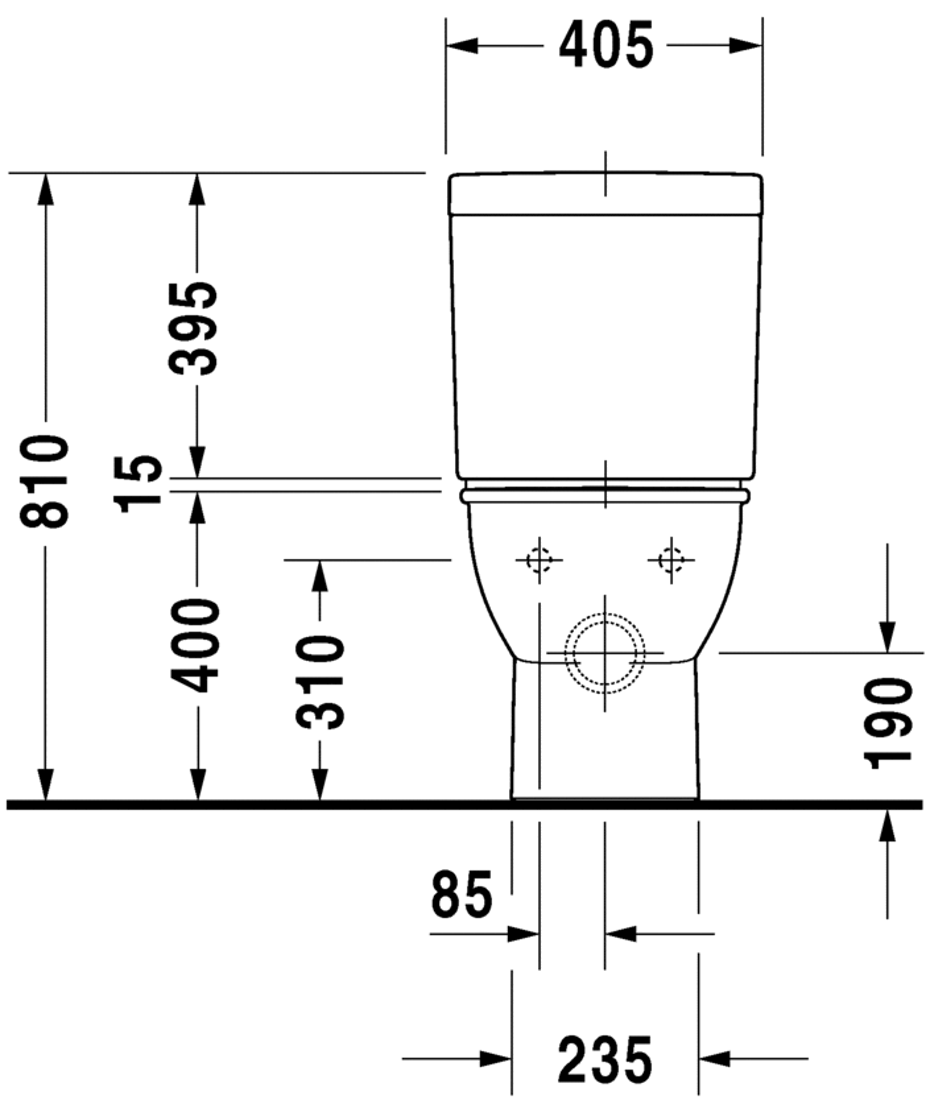 Slika od Darling New Toilet close-coupled