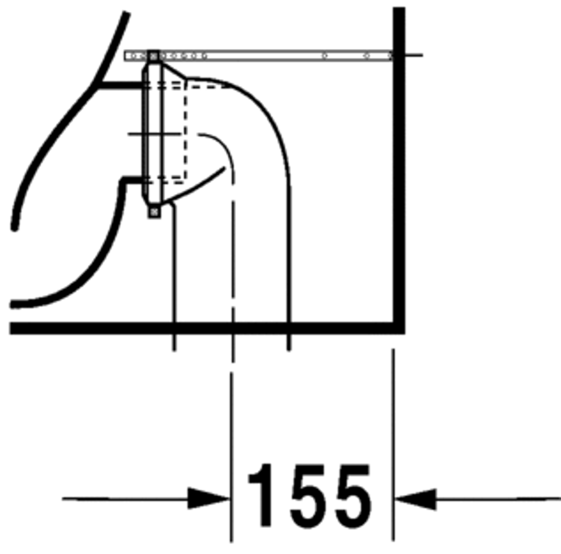 Slika od Starck 2 Toilet close-coupled