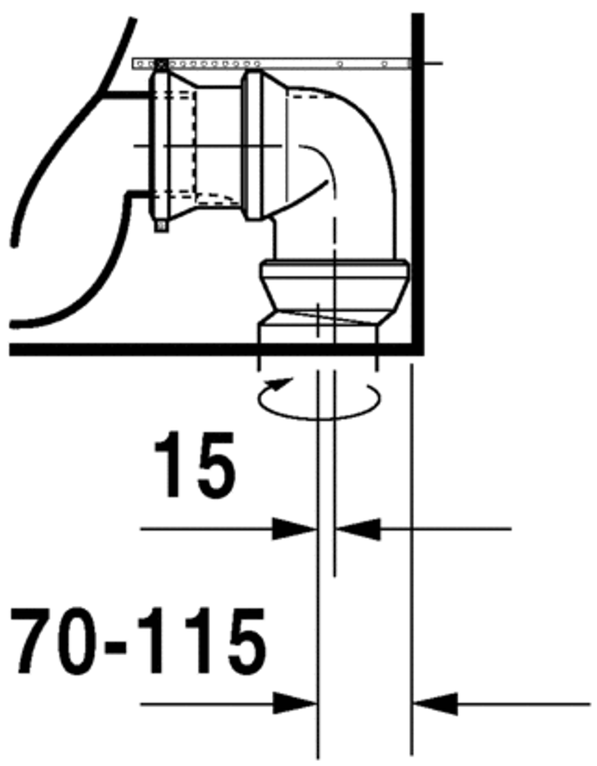 Slika od Starck 2 Toilet close-coupled
