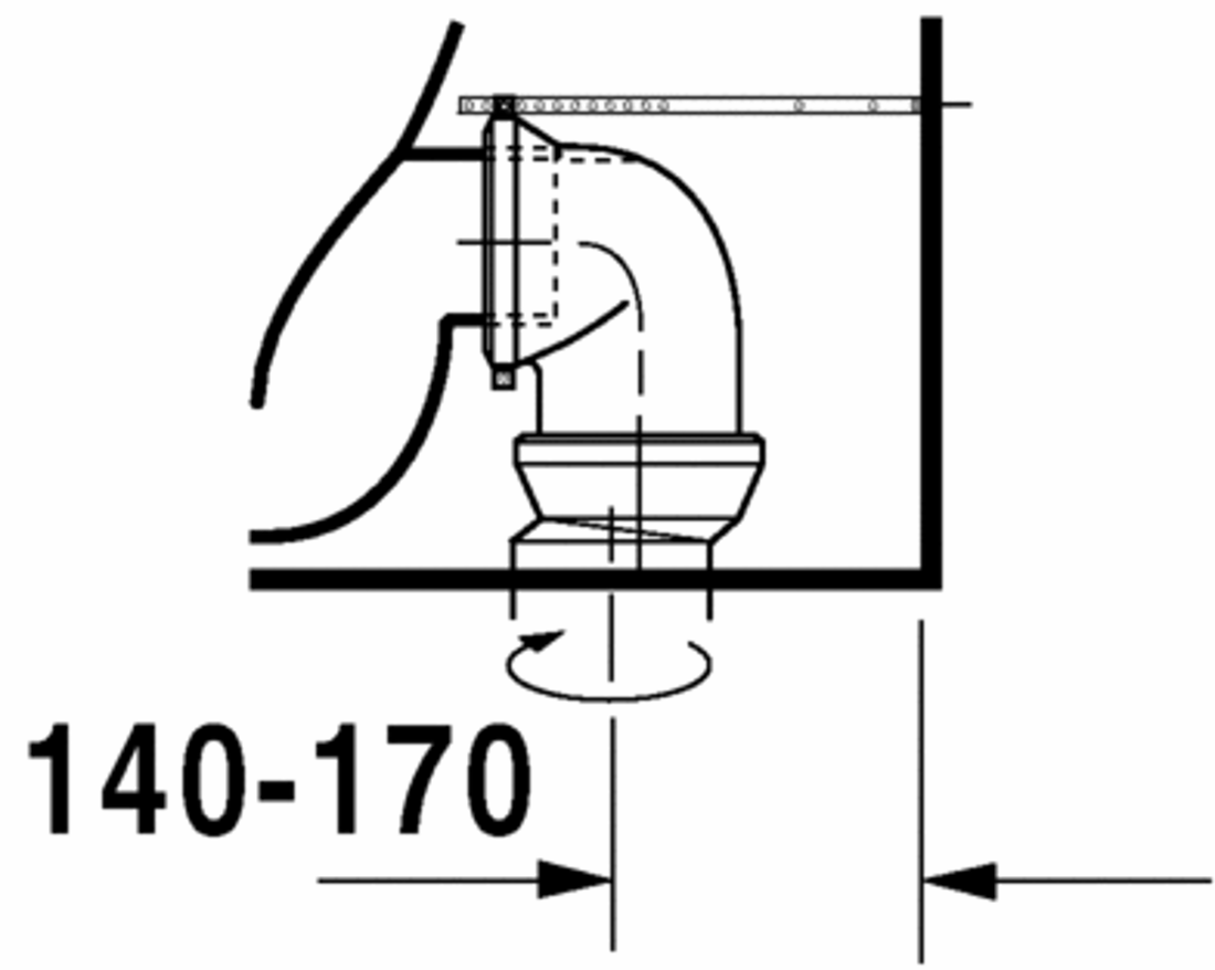 Slika od Starck 2 Toilet close-coupled