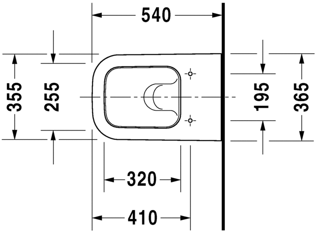 Slika od Happy D.2 Toilet wall mounted