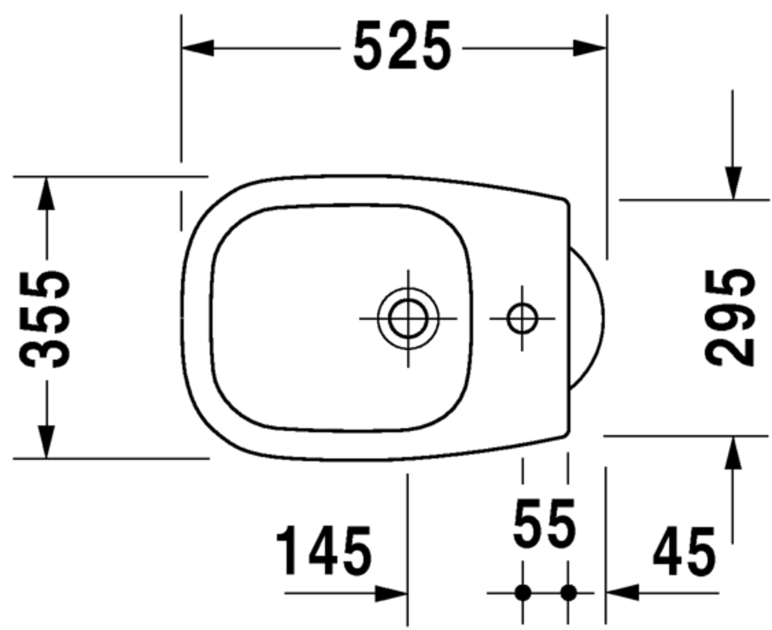 Slika od D-Code Bidet floor standing