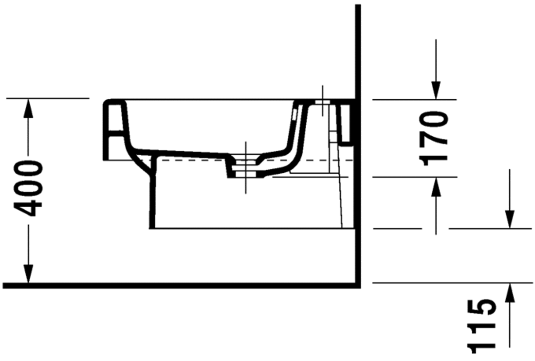 Slika od Vero Bidet wall mounted