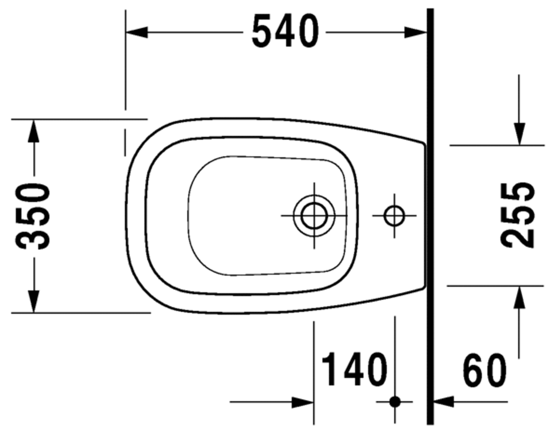 Slika od D-Code Bidet floor standing
