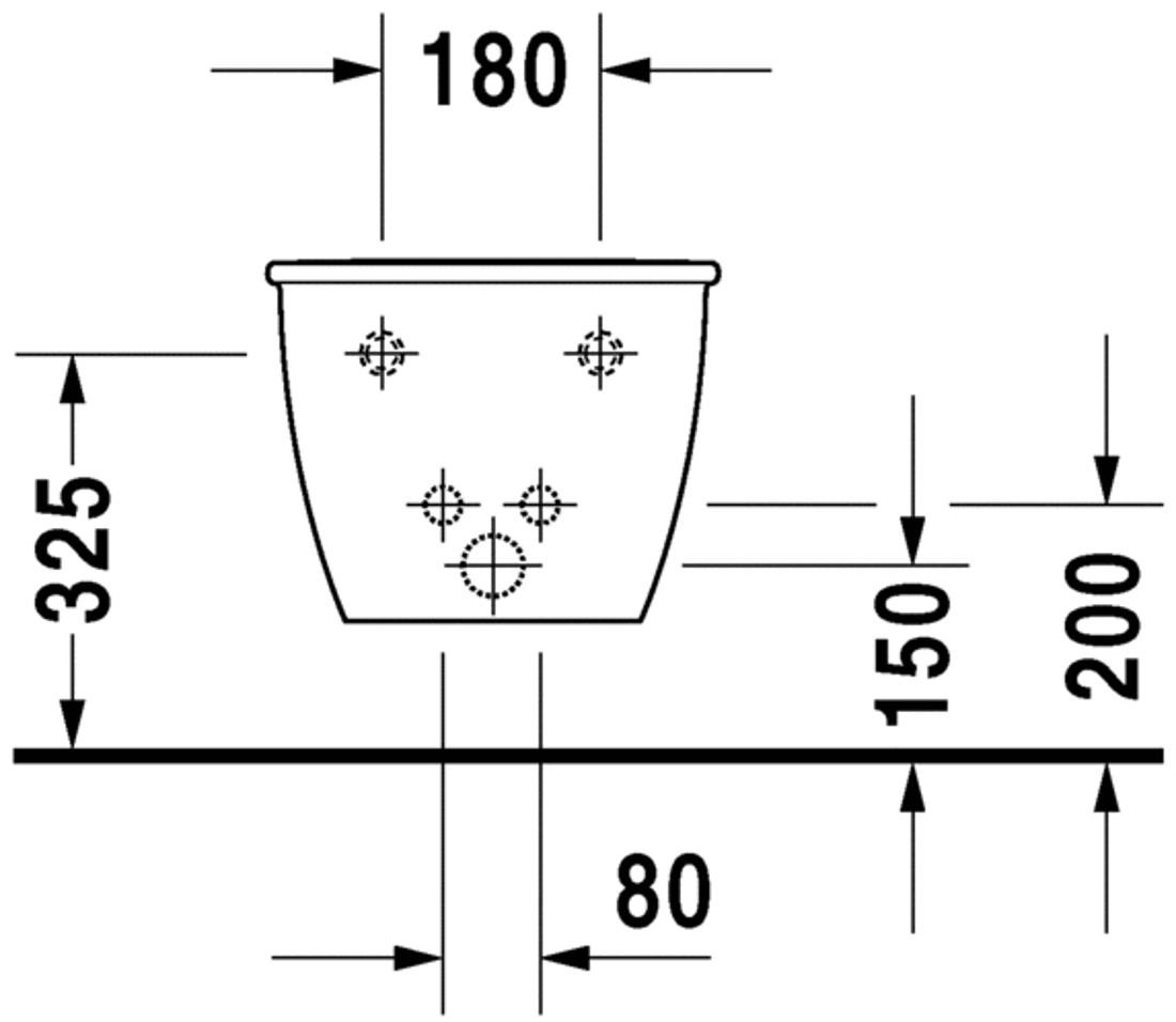 Slika od Darling New Bidet wall mounted
