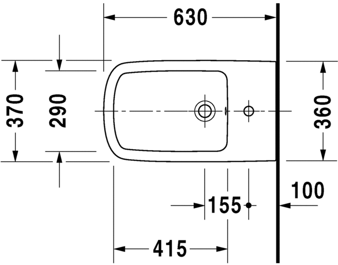 Slika od DuraStyle Bidet floor standing