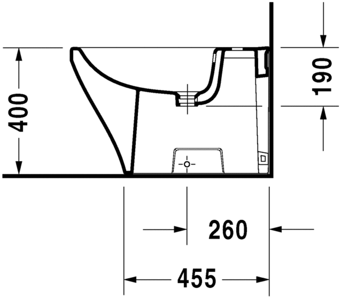 Slika od DuraStyle Bidet floor standing
