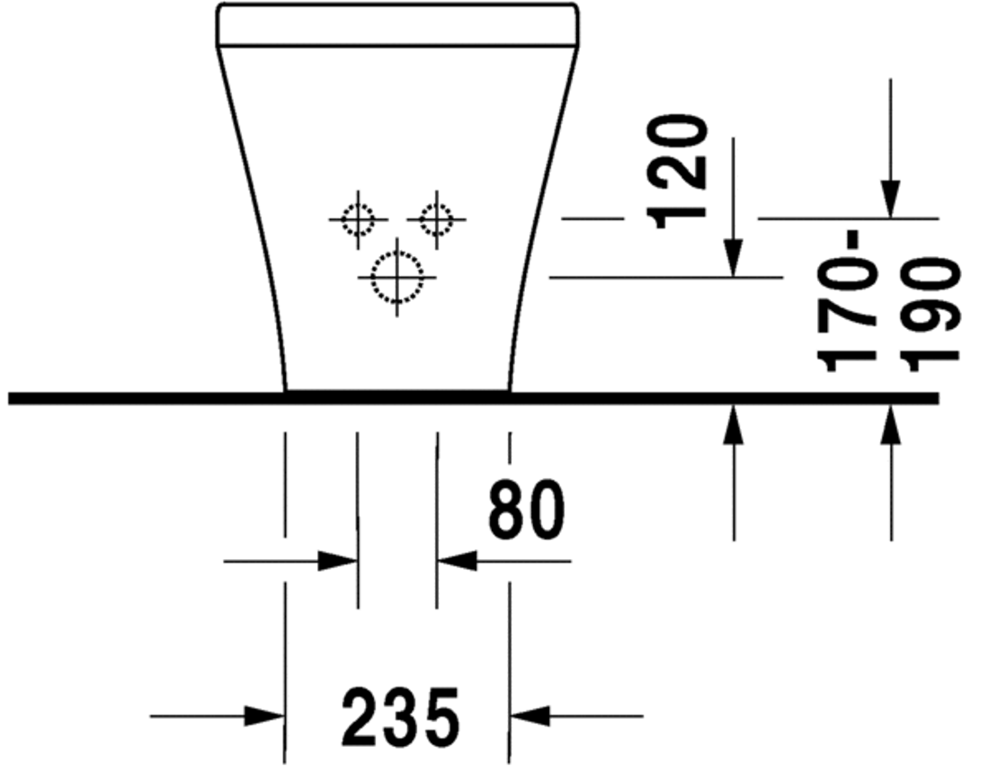 Slika od DuraStyle Bidet floor standing