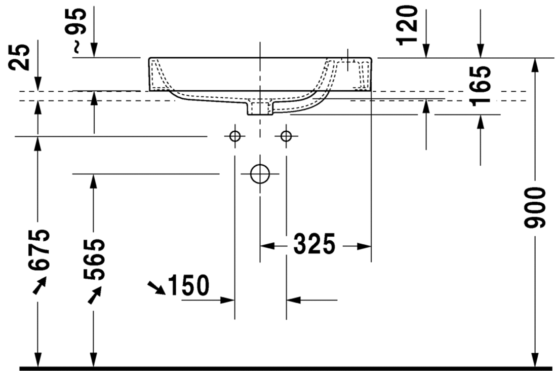 Slika od Happy D.2 Above counter basin 65