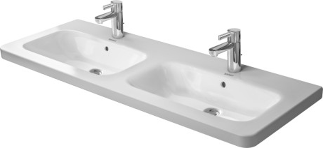 Slika od DuraStyle Double washbasin, double furniture washbasin 130