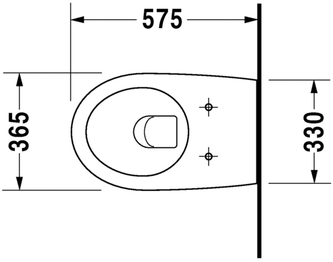 Slika od Architec Toilet wall mounted