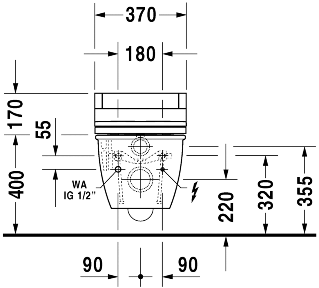 Slika od Darling New Toilet wall mounted