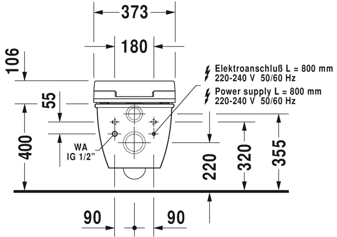 Slika od Darling New Toilet wall mounted