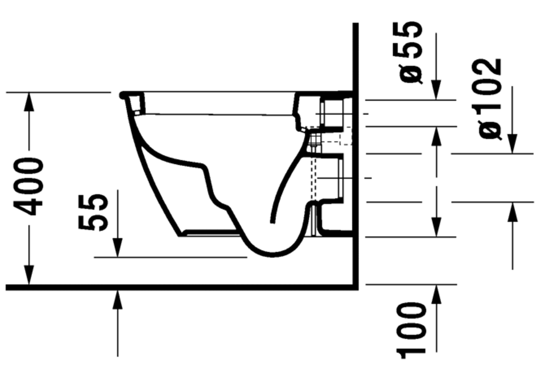 Slika od Darling New Toilet wall mounted Compact