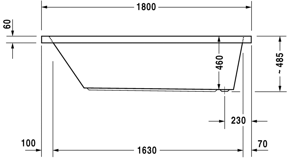 Slika od Starck tubs &amp; showers Bathtub