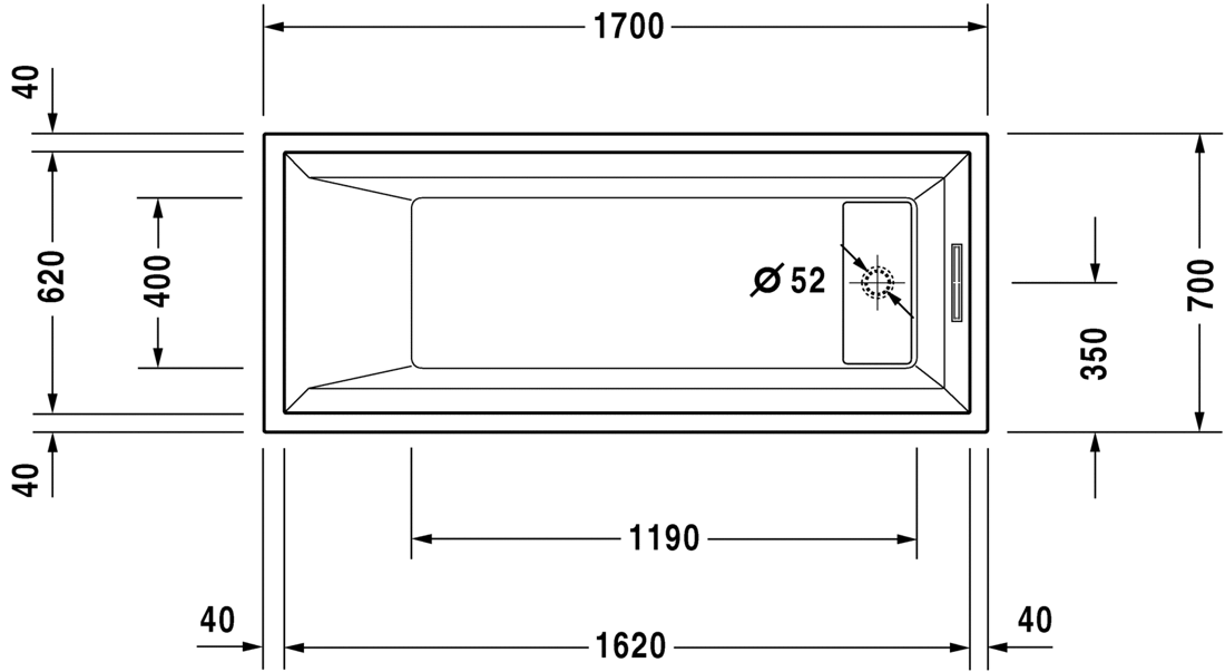 Slika od 2nd floor Bathtub with support frame