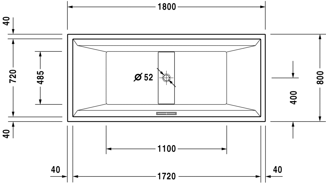 Slika od 2nd floor Bathtub with support frame