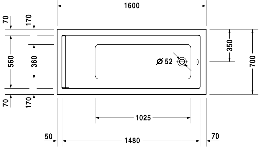 Slika od Starck tubs &amp; showers Bathtub