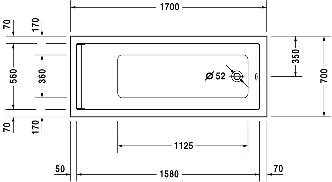 Slika od Starck tubs &amp; showers Bathtub