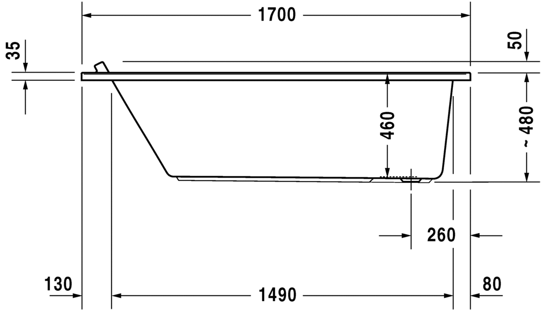 Slika od Starck tubs &amp; showers Bathtub