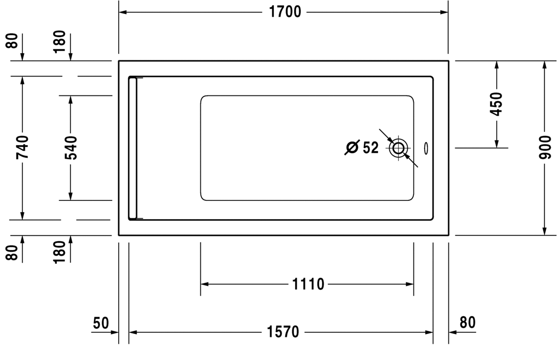 Slika od Starck tubs &amp; showers Bathtub