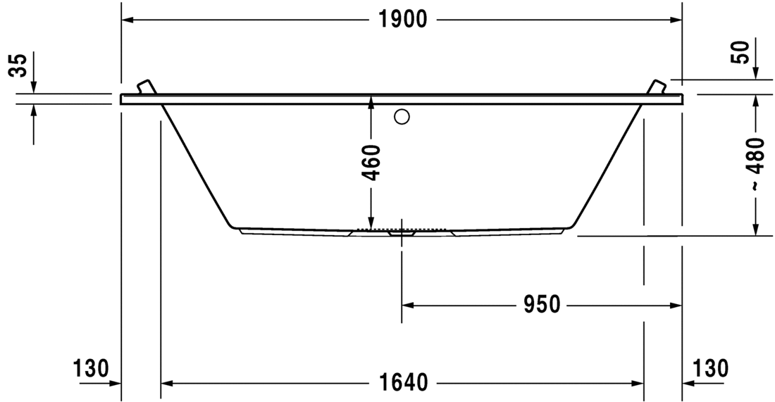 Slika od Starck tubs &amp; showers Bathtub