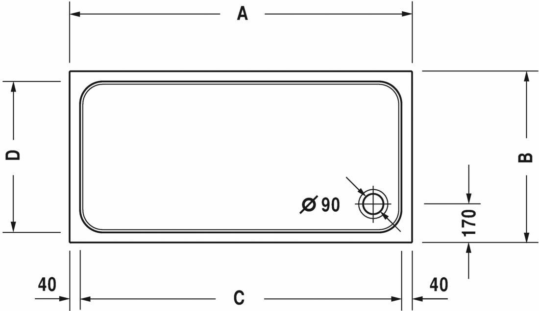Slika od D-Code Shower tray