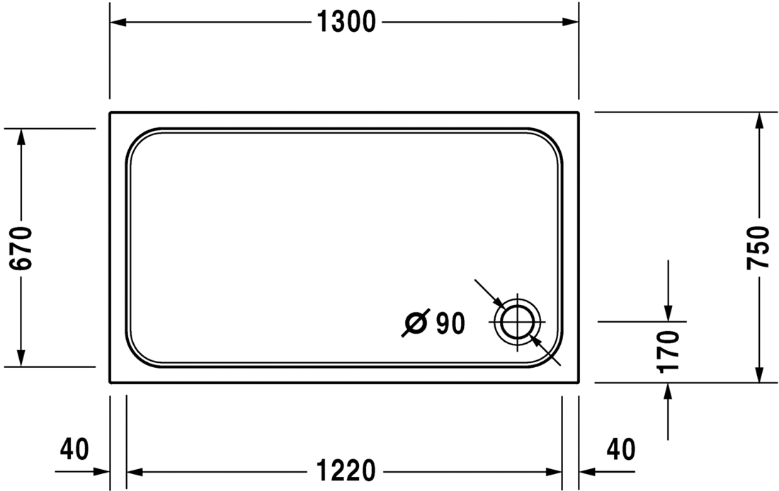 Slika od D-Code Shower tray