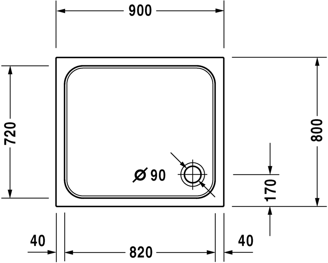 Slika od D-Code Shower tray