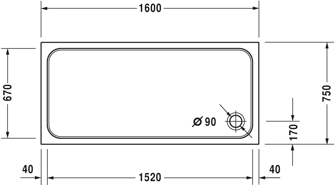 Slika od D-Code Shower tray