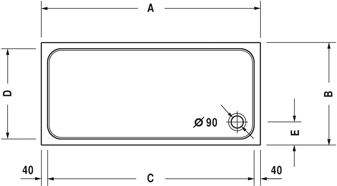 Slika od D-Code Shower tray