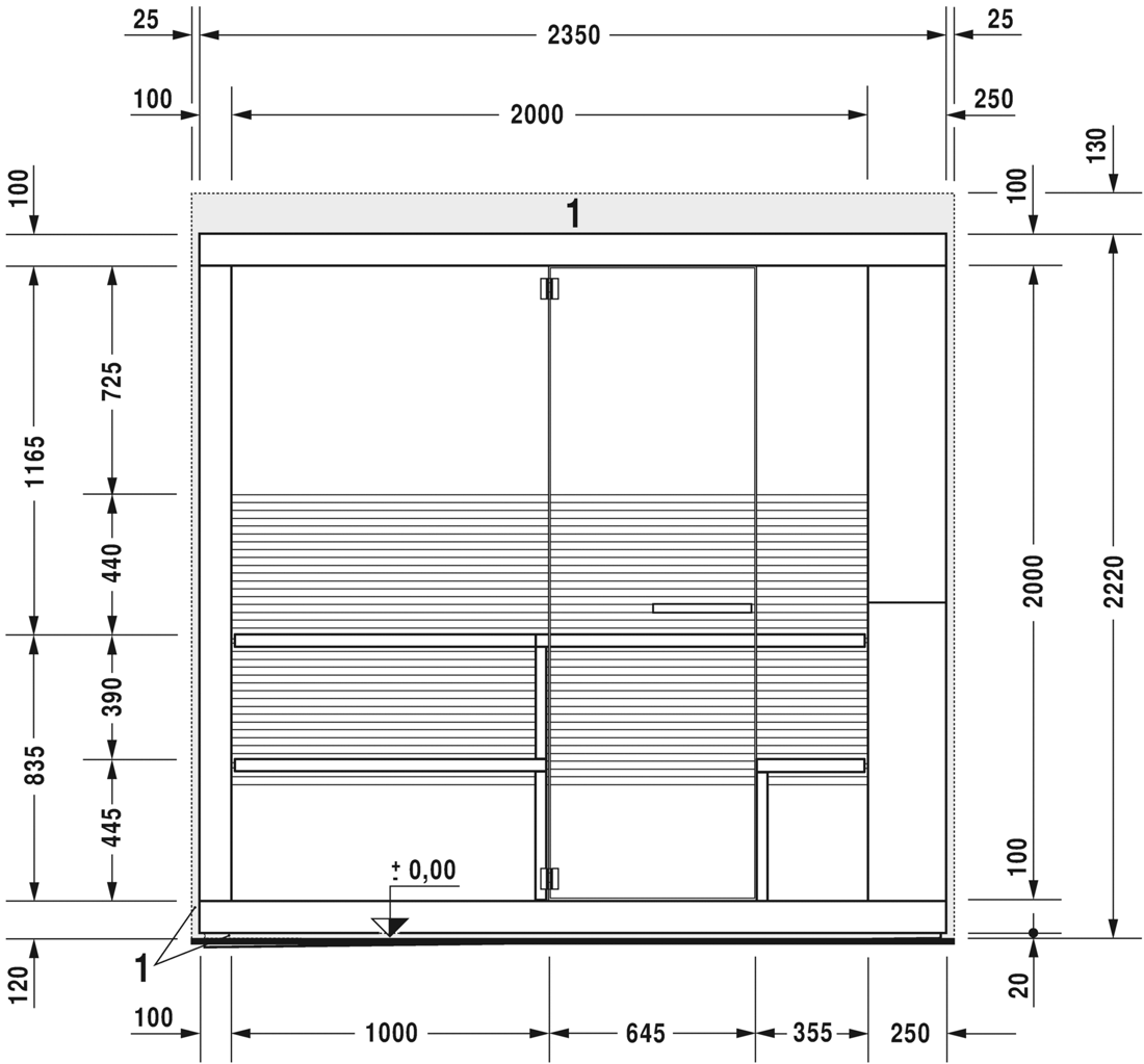 Slika od Inipi Inipi Sauna, back-to-wall and corner version