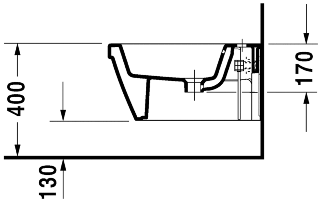 Slika od 2nd floor Bidet wall mounted