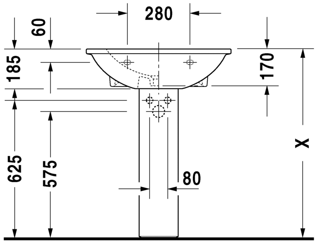 Slika od Darling New Washbasin 65