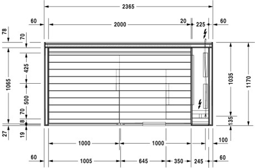Slika od Inipi B Inipi B Sauna, corner and back-to-wall