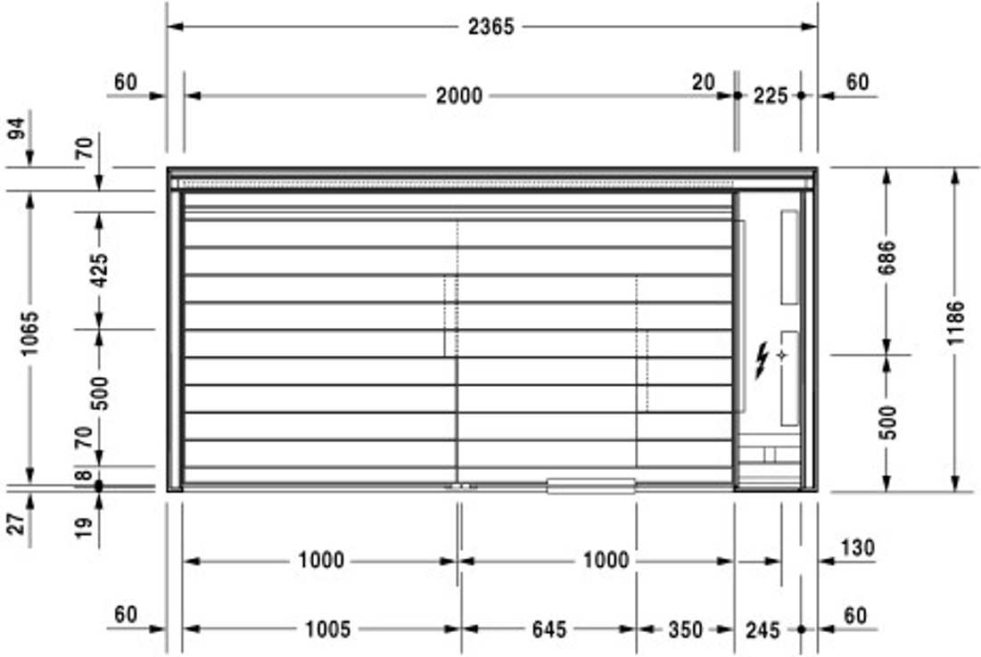 Slika od Inipi B Inipi B Sauna, freestanding