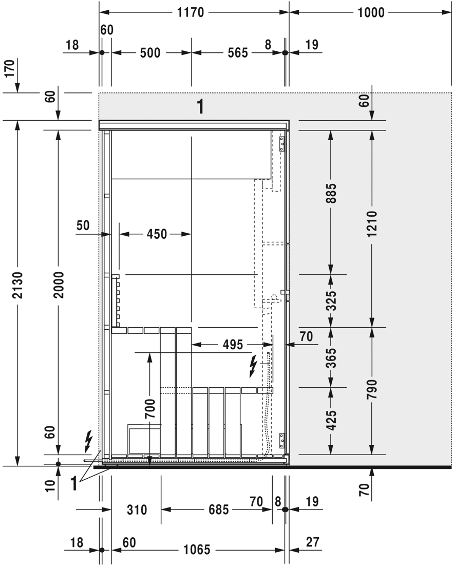 Slika od Inipi B Inipi B Super Compact Sauna, corner