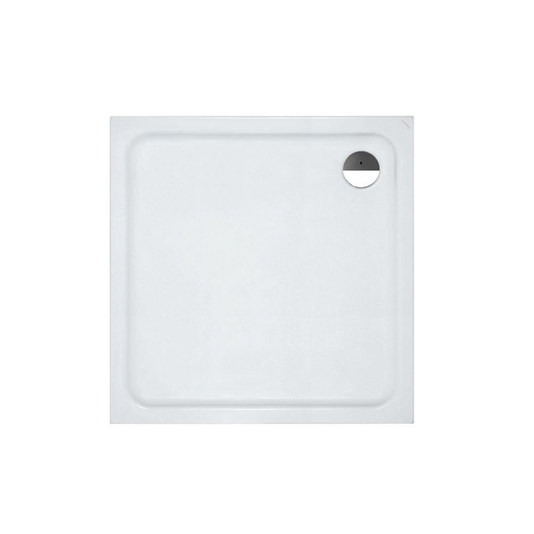Slika od SOLUTIONS -90 tuš kadica bela